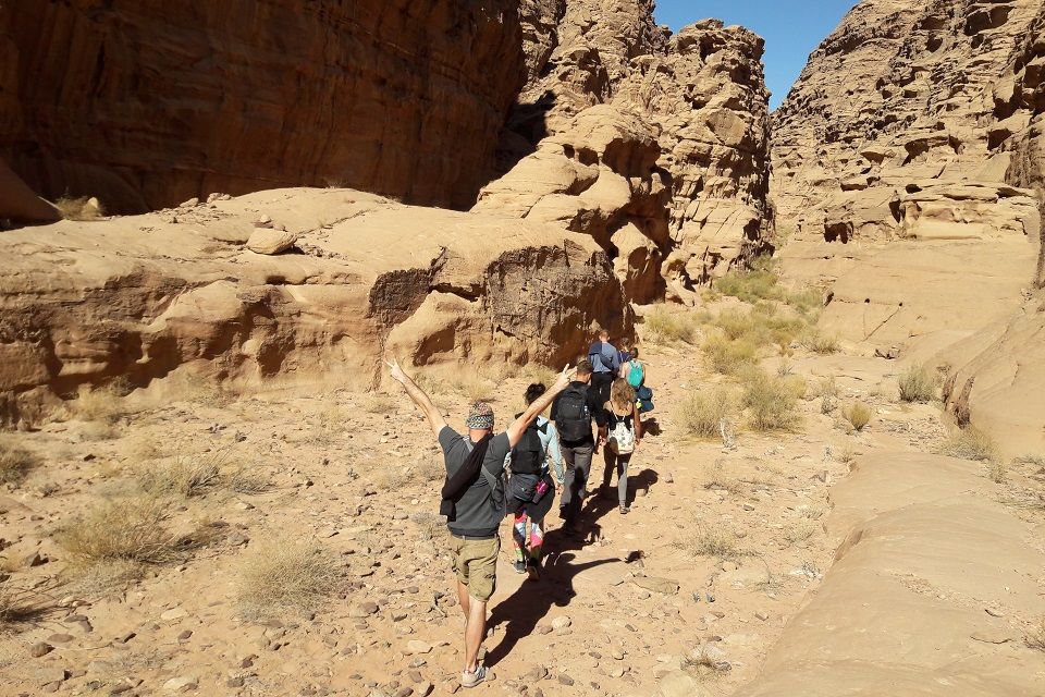 hiking tours and adventure tours in Jordan (Hiking Dana - Petra Little Petra - Wadi Rum and Jordan Tours)